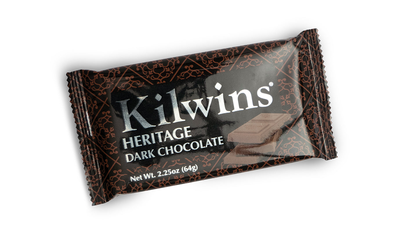 Kilwins Heritage Dark Chocolate Bar 2.25 Oz