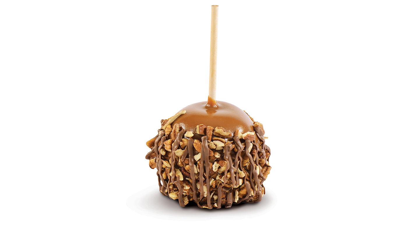 Milk Pecan Turtle Caramel Apple